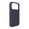Pure Icon Mag Pro Liquid Silicone Case for iPhone 17 Pro Max, MagSafe Compatible, with Camera Protection and Aluminum Buttons - Dark Blue