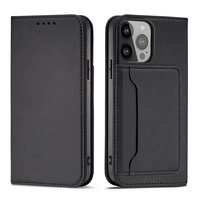 Magnetkartenetui für Samsung Galaxy S23+ Flip Cover Wallet Stand schwarz
