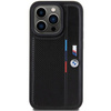 BMW Perforated Tricolor Line case for iPhone 15 Pro Max - black