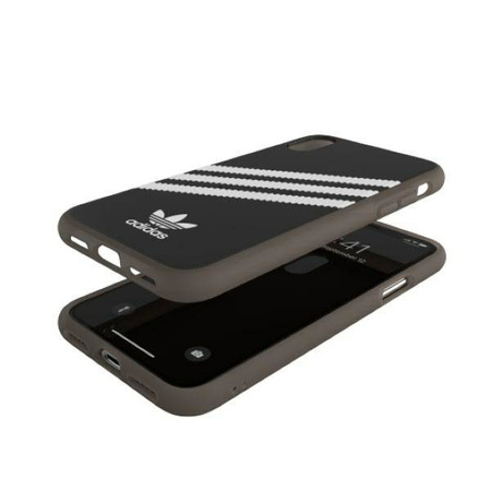 Oryginalne Etui IPHONE X / XS Adidas OR Moulded PU Gumsole (34298) czarne