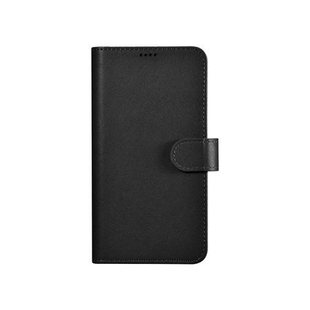 iCarer Wallet Case für Samsung Galaxy S23+ Ledertasche Geldbörse schwarz