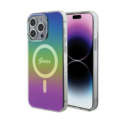 Guess IML Iridescent MagSafe - Etui iPhone 15 Pro Max (kolorowy)