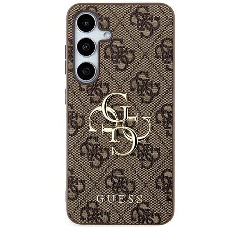 Oryginalne Etui GUESS hardcase 4G Big Metal Logo GUHCSA554GMGBR do Samsung Galaxy A55 brązowy