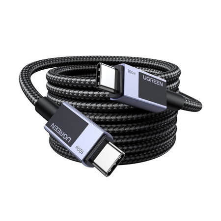 Kabel USB-C do USB-C Ugreen L512, Power Delivery, 5A, 1m, 480Mbps (gwiezdna szarość)