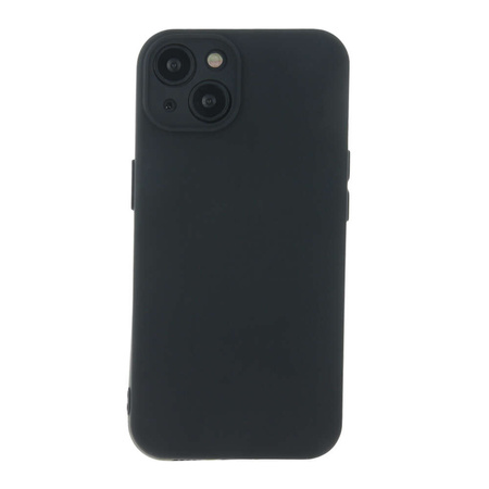 Nakładka Silicon do iPhone 15 6,1" czarna