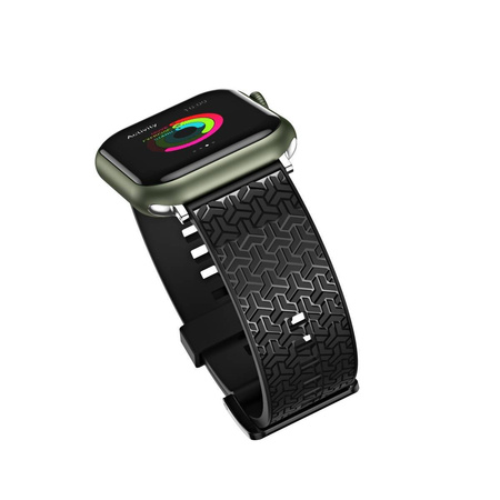 Watch Strap Y Watch Strap Watch 7 / SE (45/44 / 42mm) Wristband Watchband Black