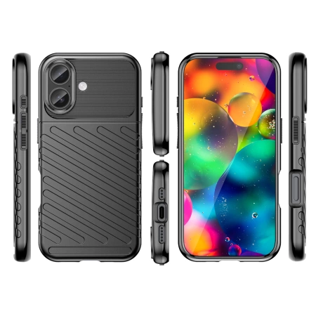 Etui Thunder Case na iPhone 17 - czarne
