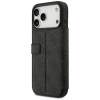 Guess Book 4G Metal Logo Case for iPhone 17 Pro Max - Black