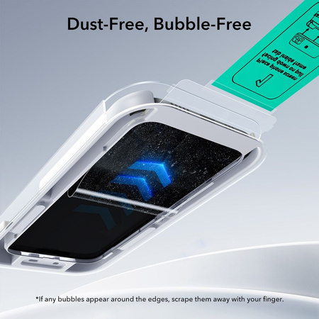 SZKŁO HARTOWANE ESR ULTRAFIT TEMPERED GLASS 2-PACK IPHONE 17 AIR CLEAR
