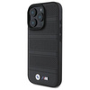 Original Handyhülle IPHONE 16 PRO MAX BMW Hardcase M Perforated & Stitched Line MagSafe (BMHMP16X23PUSPK) schwarz