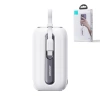 Joyroom Mini-Powerbank 10000 mAh Colourful Series 22,5 W mit 2 integrierten USB-C- und Lightning Kabeln weiß (JR-L012)