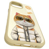 Nimmy etui iPhone 15 6.1" khaki           Cool&Cute 2.0 Cat
