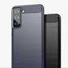 Carbon Case elastyczne etui pokrowiec Samsung Galaxy S21 FE czarny