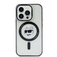 Karl Lagerfeld KLHMP15MHCHNOTK iPhone 15 Plus 6,7" transparentes Hardcase IML Choupette`s Head MagSafe