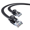 BASEUS kabel sieciowy high Speed RJ45 Gigabit płaski 1m czarny PCWL-B01