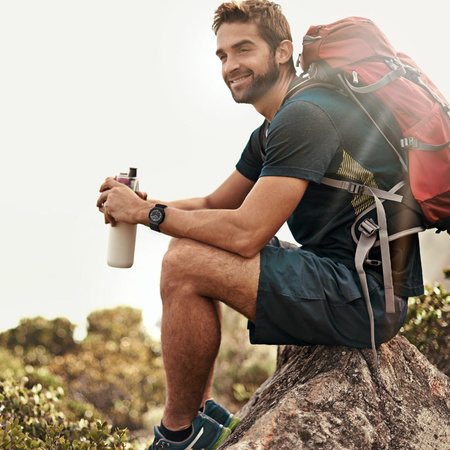 Tech-Protect Silikonband für Samsung Galaxy Watch 4/5/5 Pro/6/7/FE – Schwarz