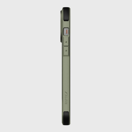 Raptic X-Doria Fort Case iPhone 14 Pro mit gepanzerter MagSafe-Hülle grün