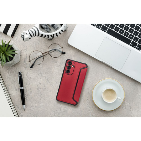 Kabura RAZOR Book do SAMSUNG A55 5G czerwony