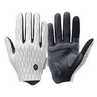 Rockbros sports gloves full spring-summer size XL - white and black