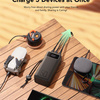 Bateria zewnętrzna (Powerbank) VEGER Tank Boost - 56 000mAh LCD Quick Charge PD 130W czarny (W5001C)