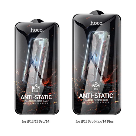 HOCO szkło hartowane HD Anti-static (SET 25in1) - MULTIPACK do iPhone 14 / 13 / 13 Pro (G10)