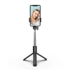 Wozinsky Selfie stick WHS1Y teleskopowy tripod 1m z uchwytem na telefon - czarny
