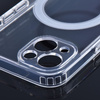 Futerał Clear Mag Cover z ochroną aparatu kompatybilny z MagSafe do IPHONE 15 PRO MAX