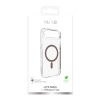 Puro Lite Mag TPU+PC Hülle kompatibel mit MagSafe für iPhone 17 Air - Transparent mit braunem Ring