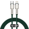 Baseus Cafule Series Metal Data Cable Type-C to iP PD 20W 1m Green