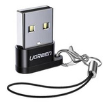 UGREEN USB-C to USB-A 2.0 bluetooth adapter (black)