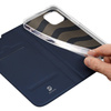 Dux Ducis Skin Pro Holster Flip Cover für iPhone 14 Max blau