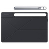 Etui z klapką i podstawką do Samsung Galaxy Tab S9+ Smart Book Cover - czarne