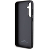 Oryginalne Etui BMW Hardcase BMHCS23FESLLBK do Samsung S23 FE (Leather Hot Stamp / czarny)