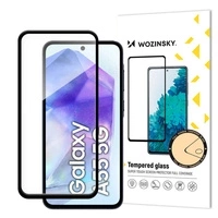 Szkło hartowane Wozinsky Full Glue na cały ekran na Samsung Galaxy S25 Edge
