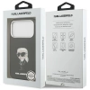 Karl Lagerfeld IML Aquarelle Karl & Logo MagSafe Case for iPhone 17 Pro - Black