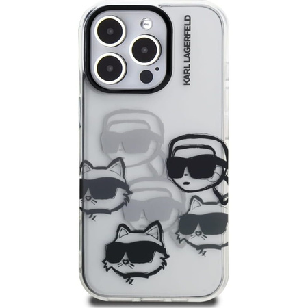 KARL LAGERFELD futerał do IPHONE 16 PRO MAX KLHCP16XHMCHKCT (IML Multi K&C Head Pattern)