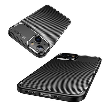 nakładka Carbon Case Vip do iPhone 16 6,1" Czarny
