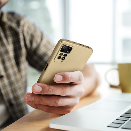 Futerał METALLIC do XIAOMI Redmi 12C złoty