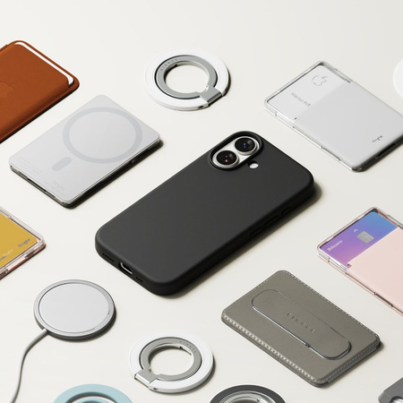 RINGKE SILICONE MAGNETIC MAGSAFE IPHONE 17 BLACK