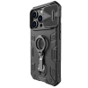 Nillkin CamShield Armor Pro Case iPhone 14 Pro case armored cover stand ring black