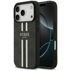 GUESS futerał do IPHONE 17 Pro kompatybilny z MagSafe GUHMP17LP4RPSK (4G Printed Stripes) czarny