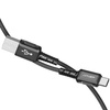 Kabel USB - USB-C 3A 1,2m Szybkie Ładowanie i Przesyłanie Danych Acefast Aluminium Alloy Charging Data Cable (C1-04) czarny