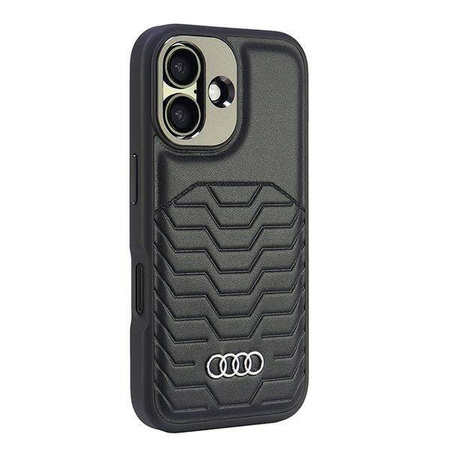 Audi nakładka Synthetic Leather MagSafe do iPhone 16 Plus 6.7" czarna