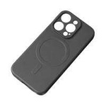 MagSafe-kompatible Silikonhülle für iPhone 15 Pro Max Silikonhülle – Schwarz