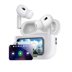 Yesido Słuchawki Bluetooth TWS29 ANC+ENC z wyświetlaczem LCD białe