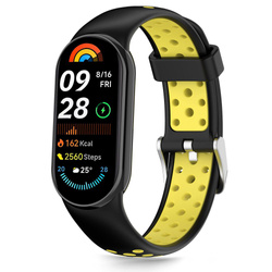TECH-PROTECT ICONBAND AIR XIAOMI SMART BAND 8 / 9 / 10 / NFC BLACK/YELLOW
