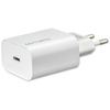 Ładowarka sieciowa 4smarts VoltPlug 20W  PD USB-C z kable USB-C do Lightning biały