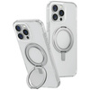 Etui UNIQ Swivix do iPhone 16 Pro Max 360 Rotating Kickstand przezroczysty