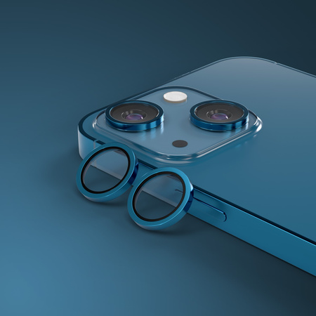 Etteri szkło na aparat do iPhone 13 / 13 Mini niebieski