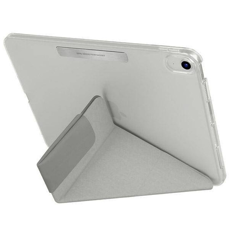 Uniq Hülle Camden iPad 10 Gen. (2022) grau/grau fossil Antimikrobiell